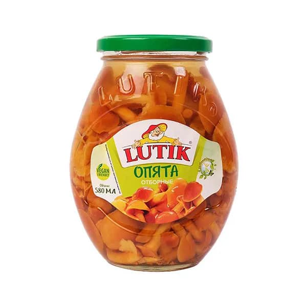 Опята LUTIK отборные ст/б 580 г