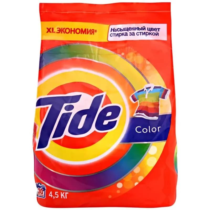 Стиральный порошок Tide Color автомат Аромат Lenor 3 кг