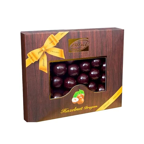 Шоколадное драже Bind Chocolate фундук в темном шоколаде 100 гр