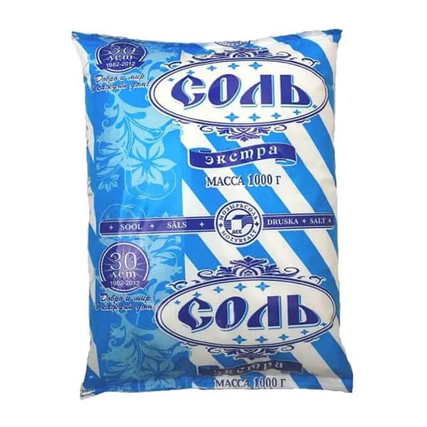 Соль Экстра Полесье 1 кг