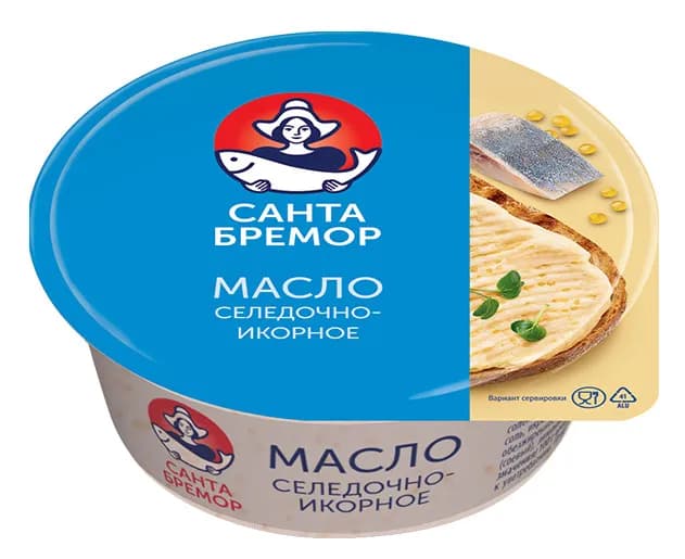 Масло селедочно-икорное Бутербродное Санта Бремор 100 г