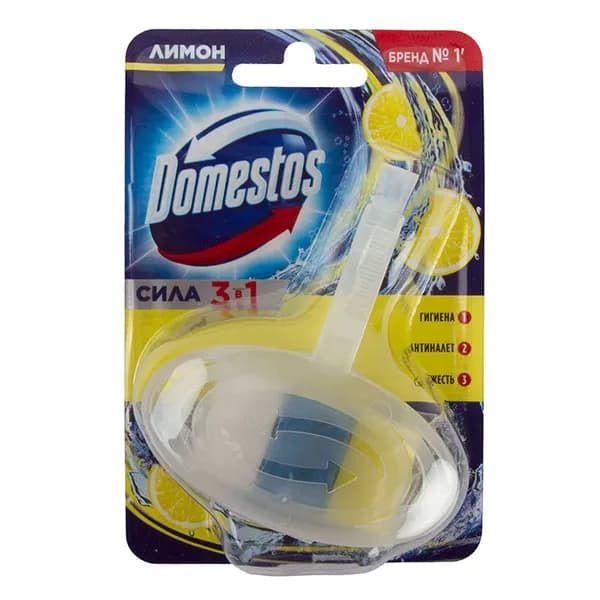 Блок для унитаза Domestos лимон 40 г
