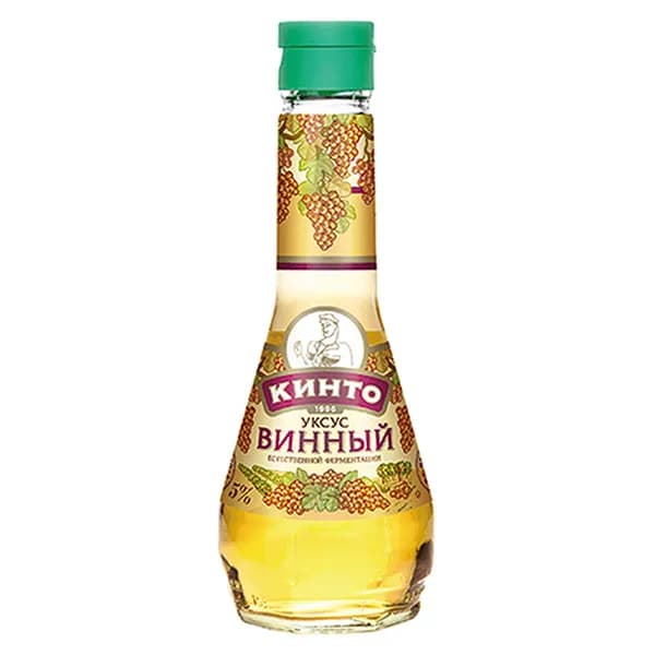 Уксус винный "Кинто" из белого вина 250 г
348 Р