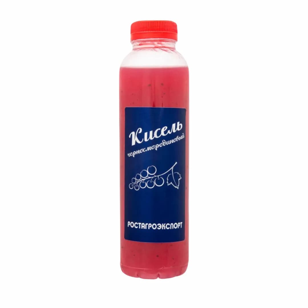 Кисель черносмородиновый РАЭ 500г бутылка