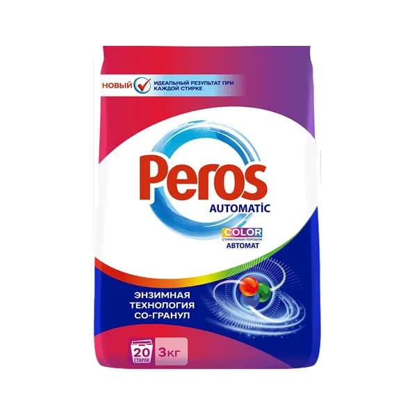 Стиральный порошок Peros Matic Bright Color 3 кг