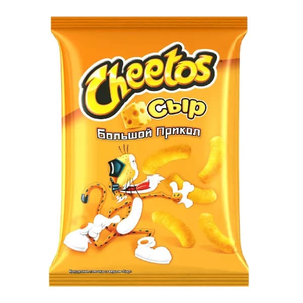 Чипсы Cheetos кукурузные сыр 50 г