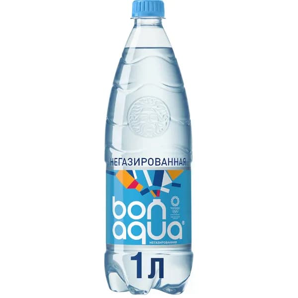 Вода Bonaqua газированная 1 л